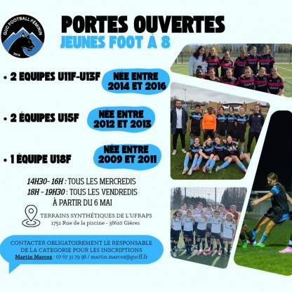 Portes ouvertes 2026